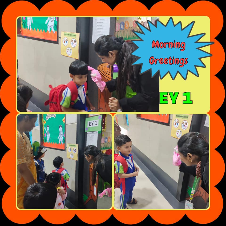 First day of my School@ Omkar Cambridge International School