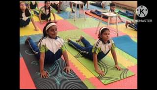 International yoga day.