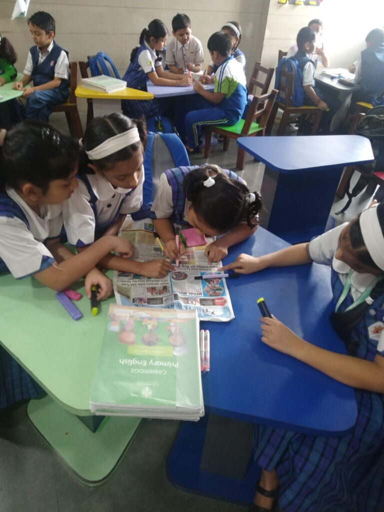 Glimpses of “Theatre Week” Celebration at Omkar Cambridge International School, Dombivli. Learners learned to enact,perform, articulate,dramatize,make puppets,Identify,differentiate emotional differences…. in short lot of learning through Theatre Week Celebration at our School.