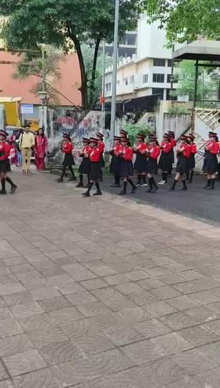 Band Squad of Omkar Cambridge International School #Girls band