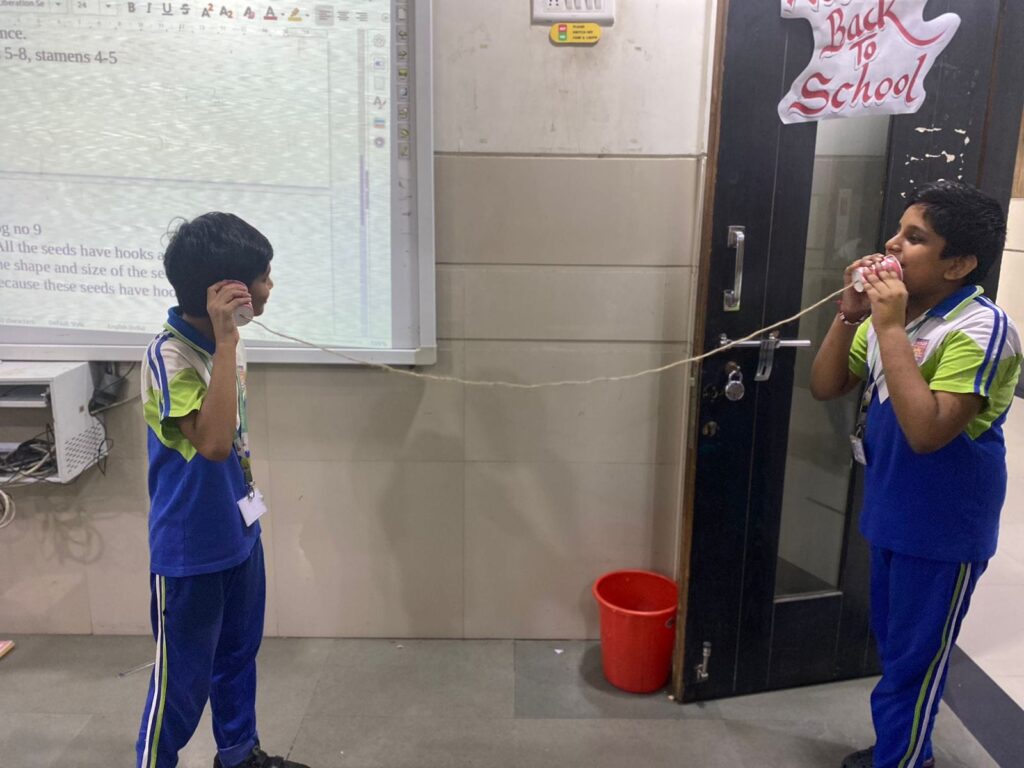 Science Activity conducted in our primary classroom.