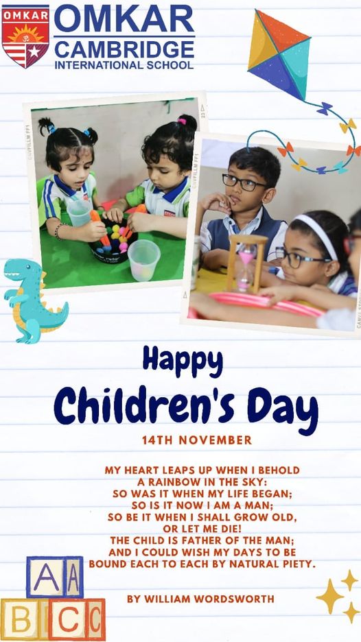 Happy Children’s day.