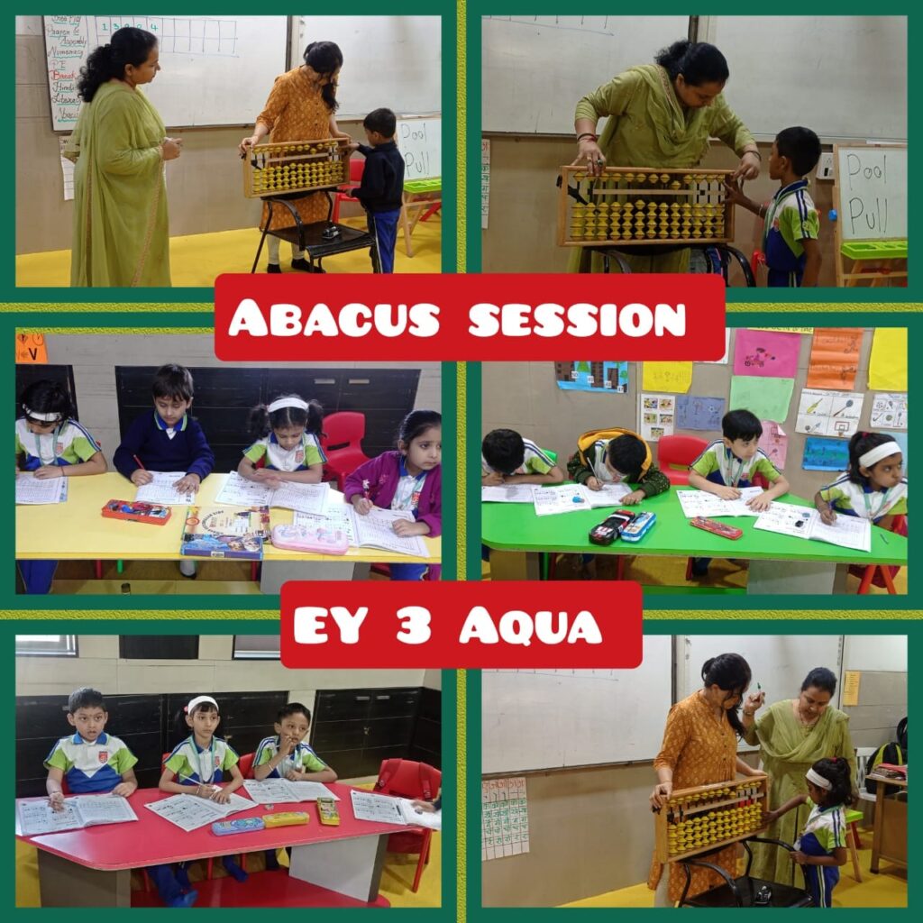 Our Pre primary classes looks interesting and interactive always.