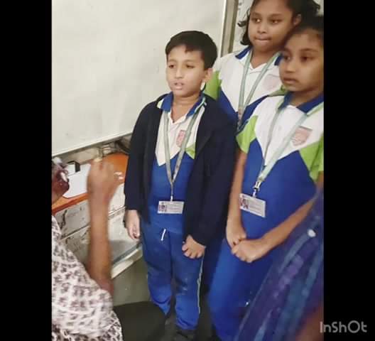 Reflection of light is taught by giving learners practical demonstration.
