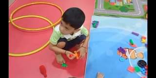 Play group- Playtime is a self exploration time.