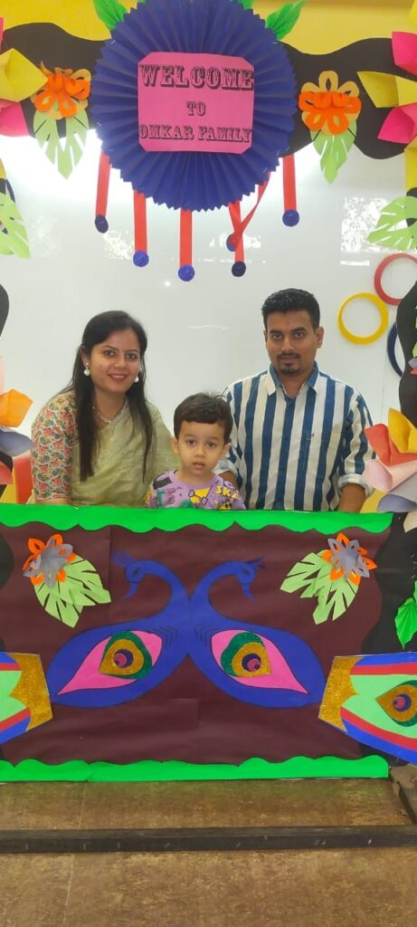 Mst. Anvay Raje’s parents took admission in EY 3 for academic year 2025 -26 . Welcome to Omkar Cambridge International School Family. We wish you a very bright future ahead. Happy learning.