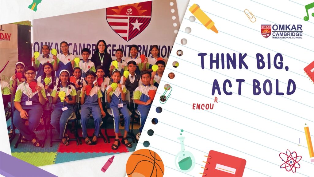 The Future of Business Starts Here! On 16th January 2025, witness the bright young minds of Omkar Cambridge International School as they showcase their innovative ideas in the KidsMBA Program. With creativity, leadership, and business acumen, these future leaders are ready to take on the world! Date: 16th Jan 2025 Time: 10:30 AM Venue: Omkar Cambridge International School Don’t miss this inspiring event celebrating the entrepreneurs of tomorrow! #KidsMBA #YoungEntrepreneurs #FutureLeaders #InnovationAtWork #OmkarCambridge